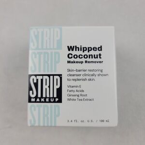 NIB strip makeup whipped coconut makeup remover